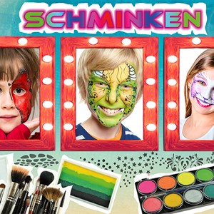 Kinder entertainment: schminken