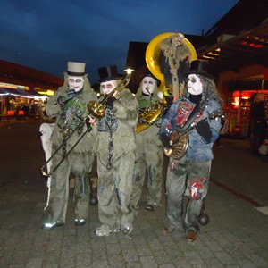 Halloween entertainment: muziek band