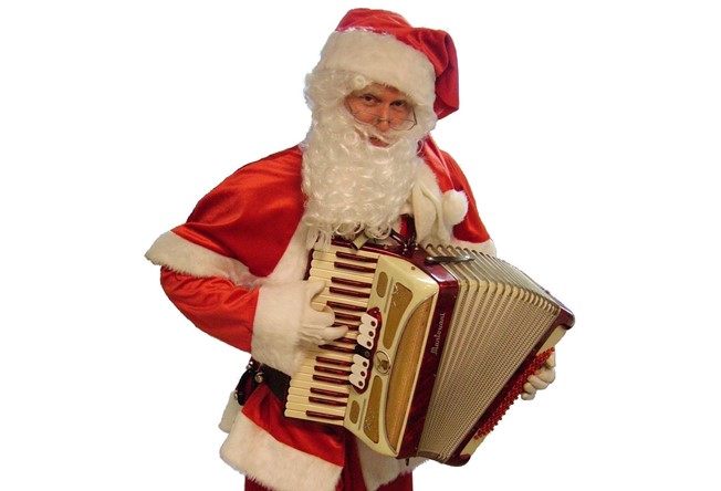 kerst entertainment: muziek kerstman huren