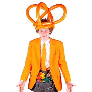 koningsdag oranje ballonnenartiest