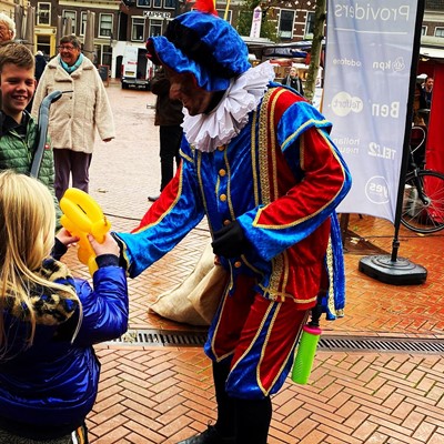 Ballonnen roetveeg Piet