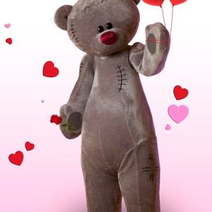 grote beer huren Valentijnsdag