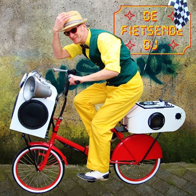 de fietsende dj 