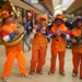Muziekband: oranje 