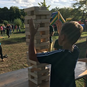 Oud Hollands spel: Jenga XXL huren Zwolle