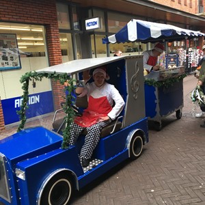 Mobiele poffertjes kraam