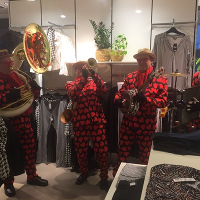 Valentijns muziekband huren