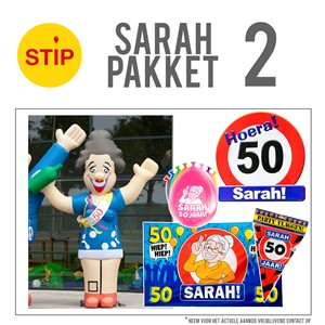 feestartikelen sarah 50