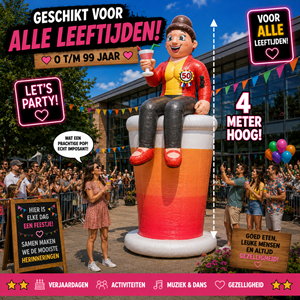 Sarah cocktail glas 1 t/m 99 jaar