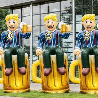 Abraham op bierglas 16, 18, 21, 50 etc