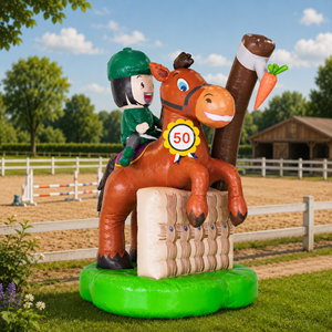 Sarah op paard alle leeftijden!