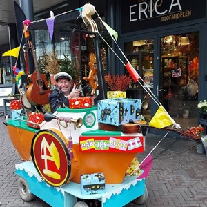 Pakjes muziek boot