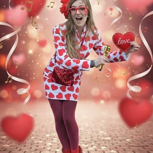 Zingende hartjes dame
